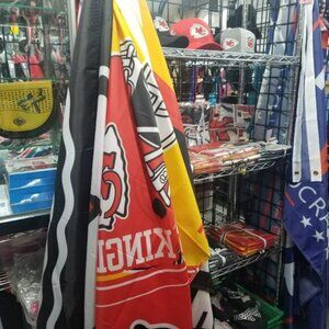 KANSAS CITY CHIEFS FLAGS  3' X 5'